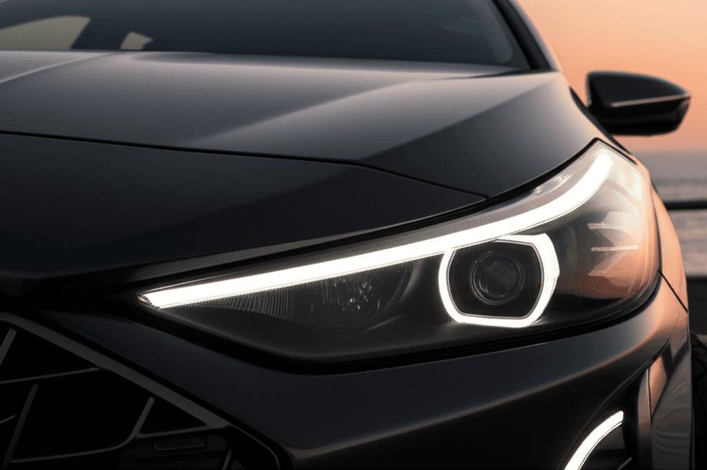 LED DRL Strip Headlights - Hyundai Accent